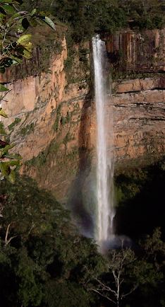 De cachoeira van vu da noiva